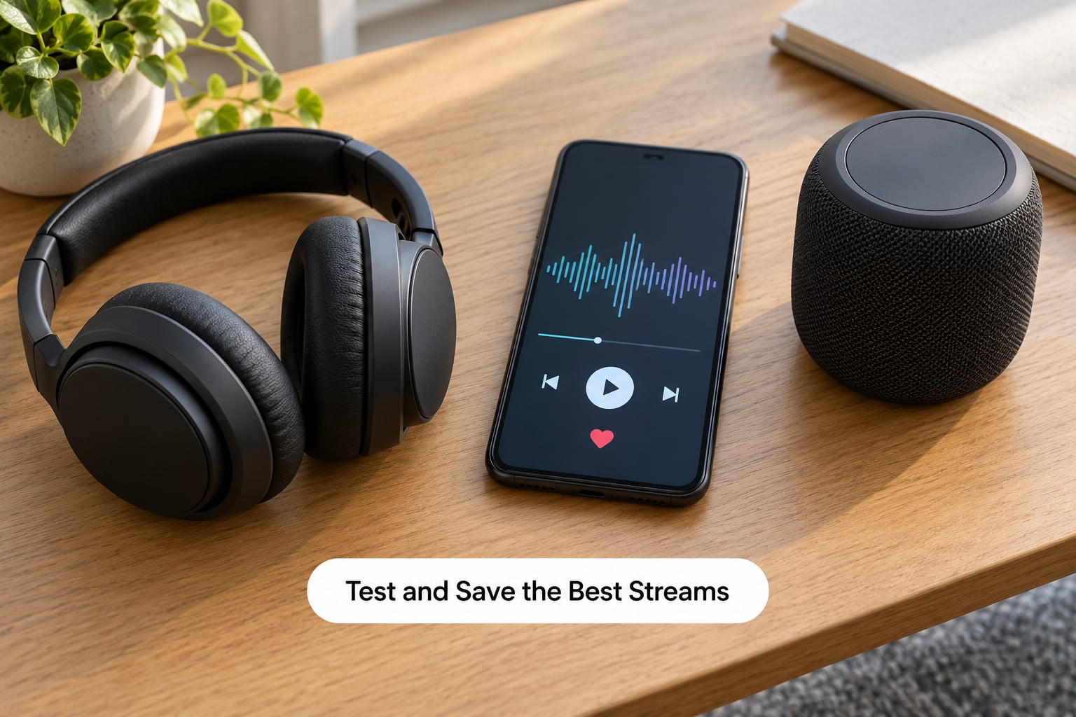 Test and Save the Best Streams