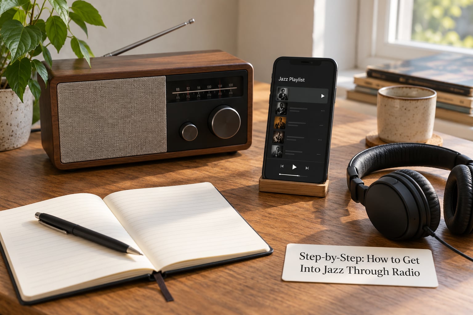 Step-by-Step: How to Get Into Jazz Through Radio