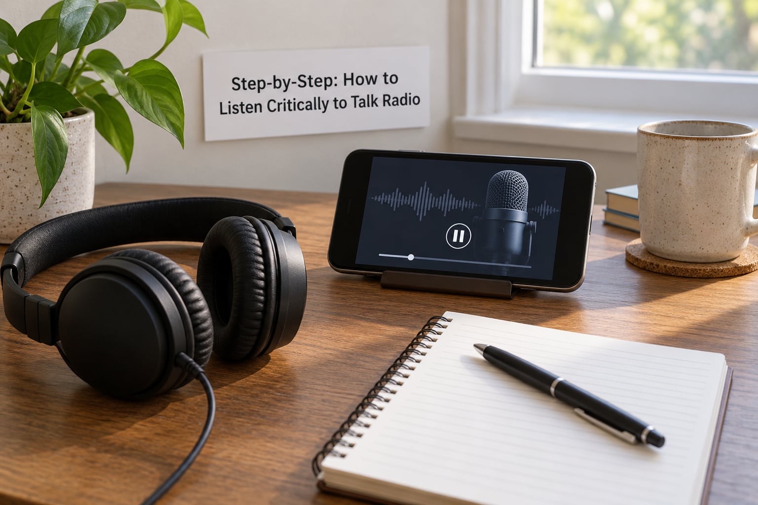 Step-by-Step: How to Listen Critically to Talk Radio