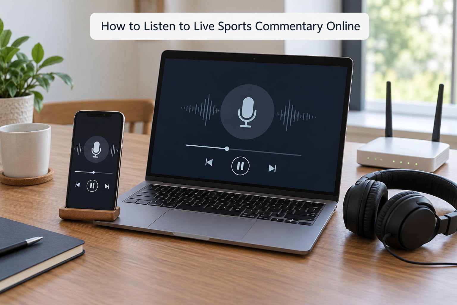 How to Listen to Live Sports Commentary Online