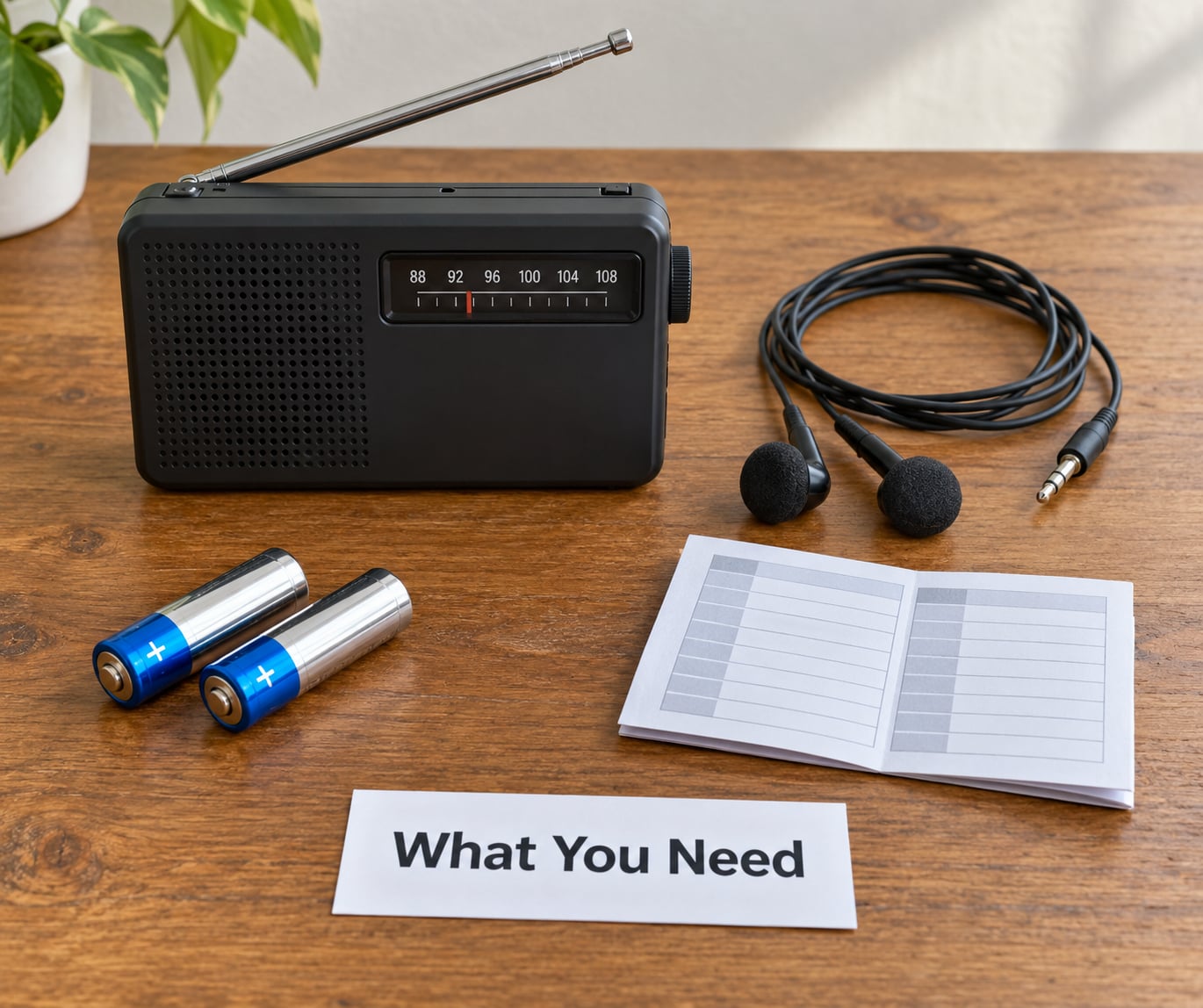 What You Need