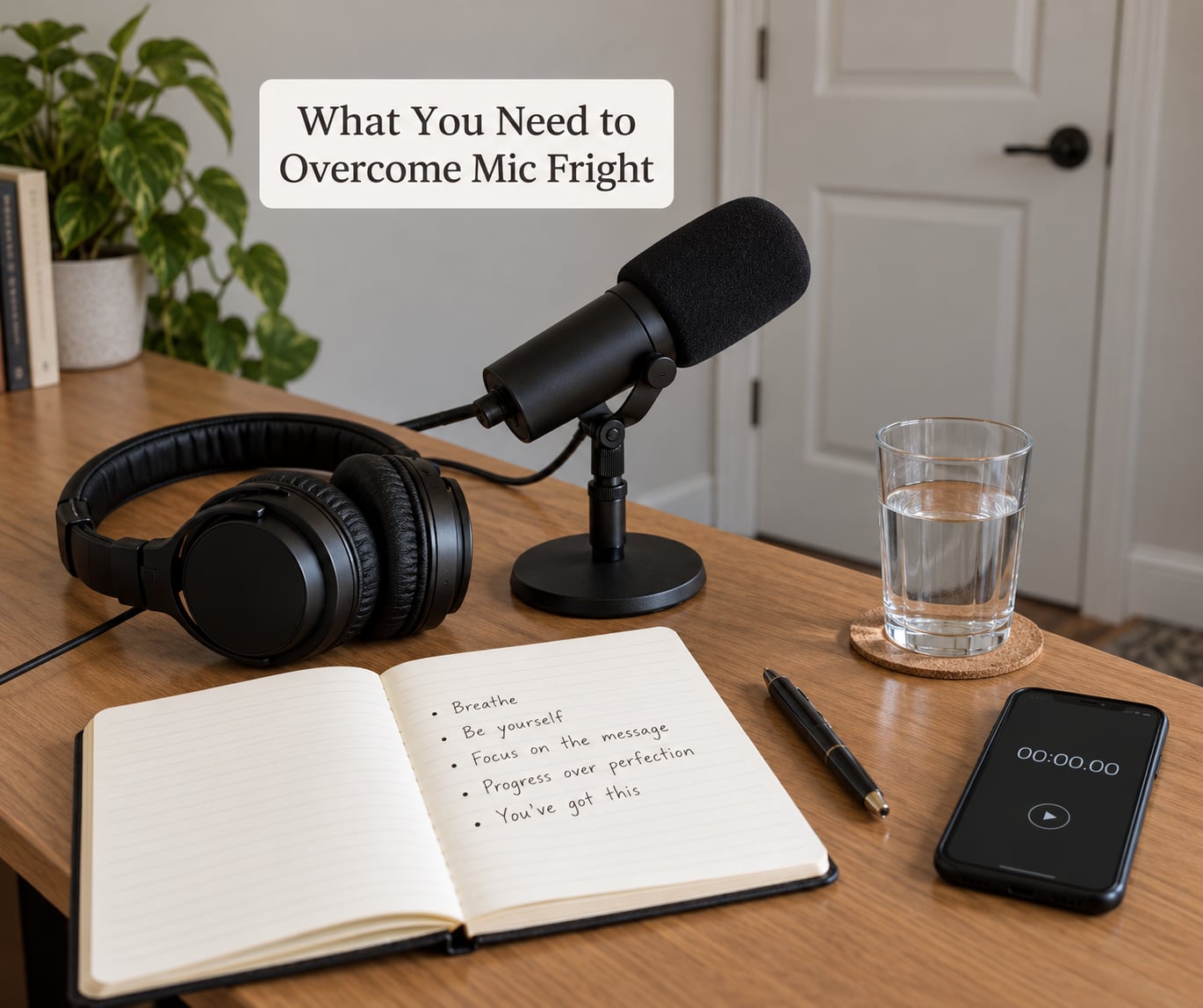 What You Need to Overcome Mic Fright