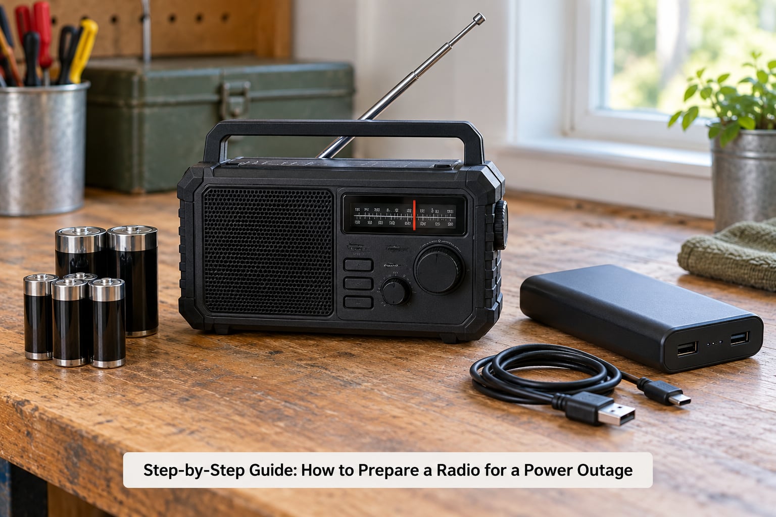 Step-by-Step Guide: How to Prepare a Radio for a Power Outage