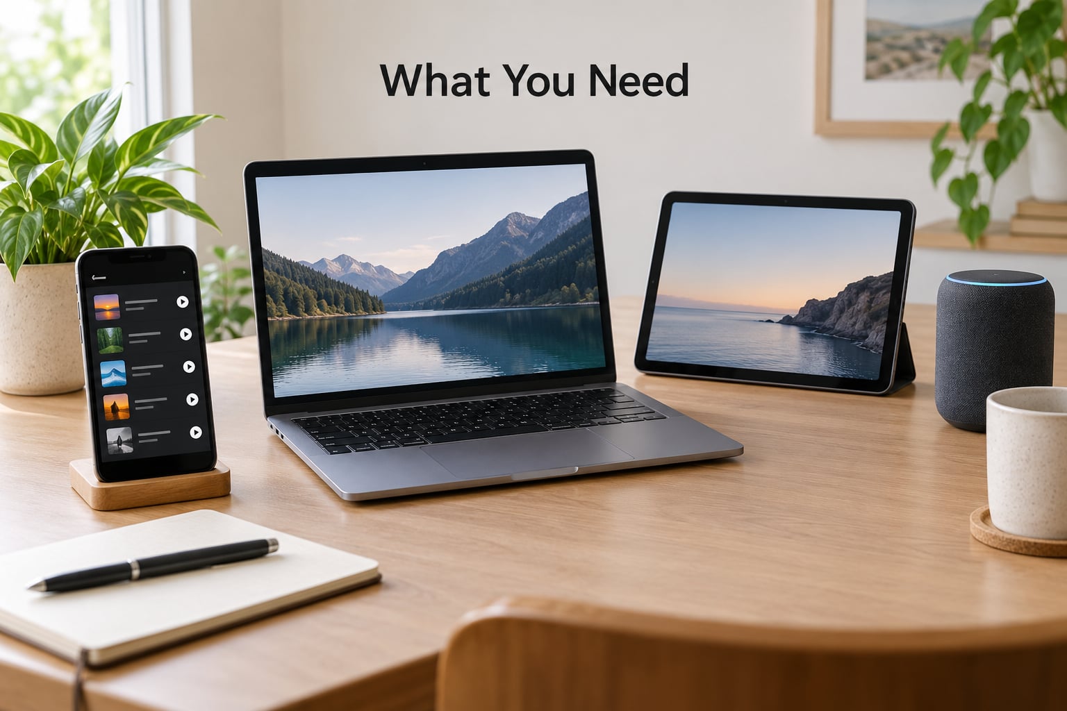 What You Need