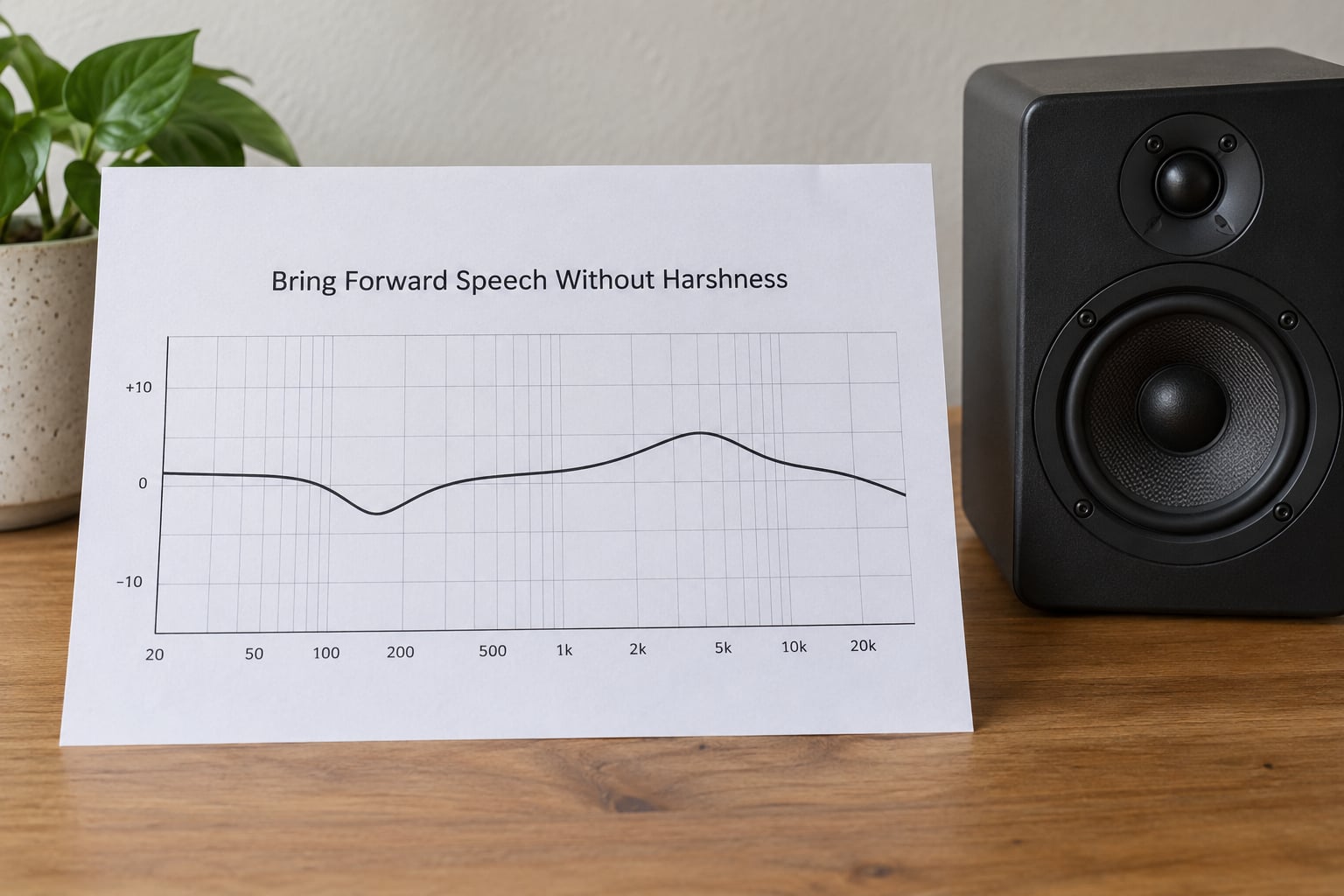 Bring Forward Speech Without Harshness
