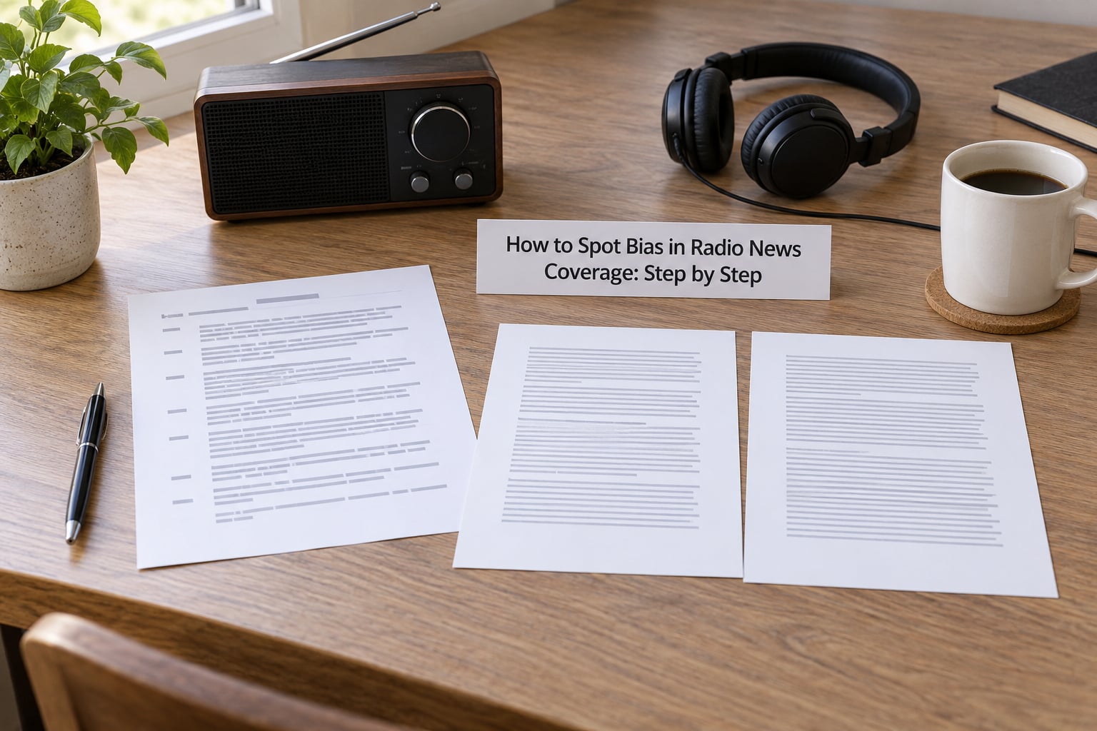 How to Spot Bias in Radio News Coverage: Step by Step