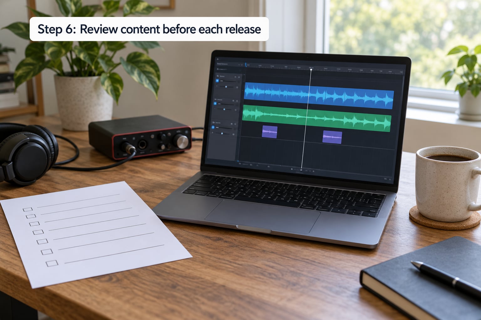 Step 6: Review content before each release