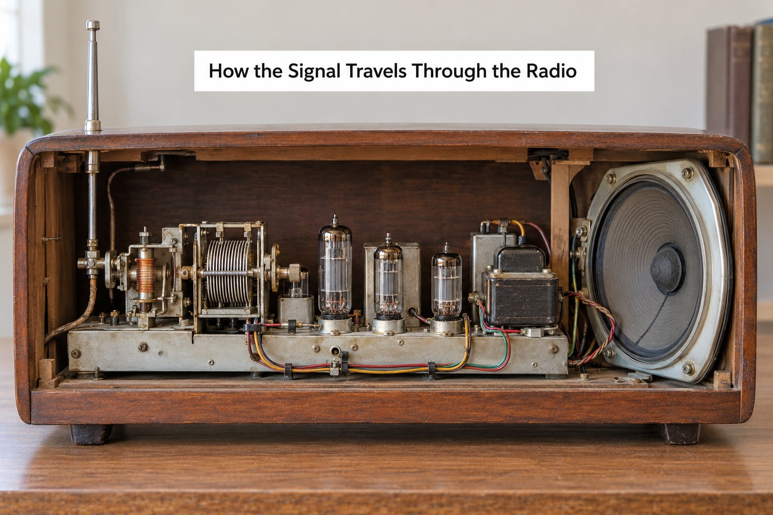 How the Signal Travels Through the Radio