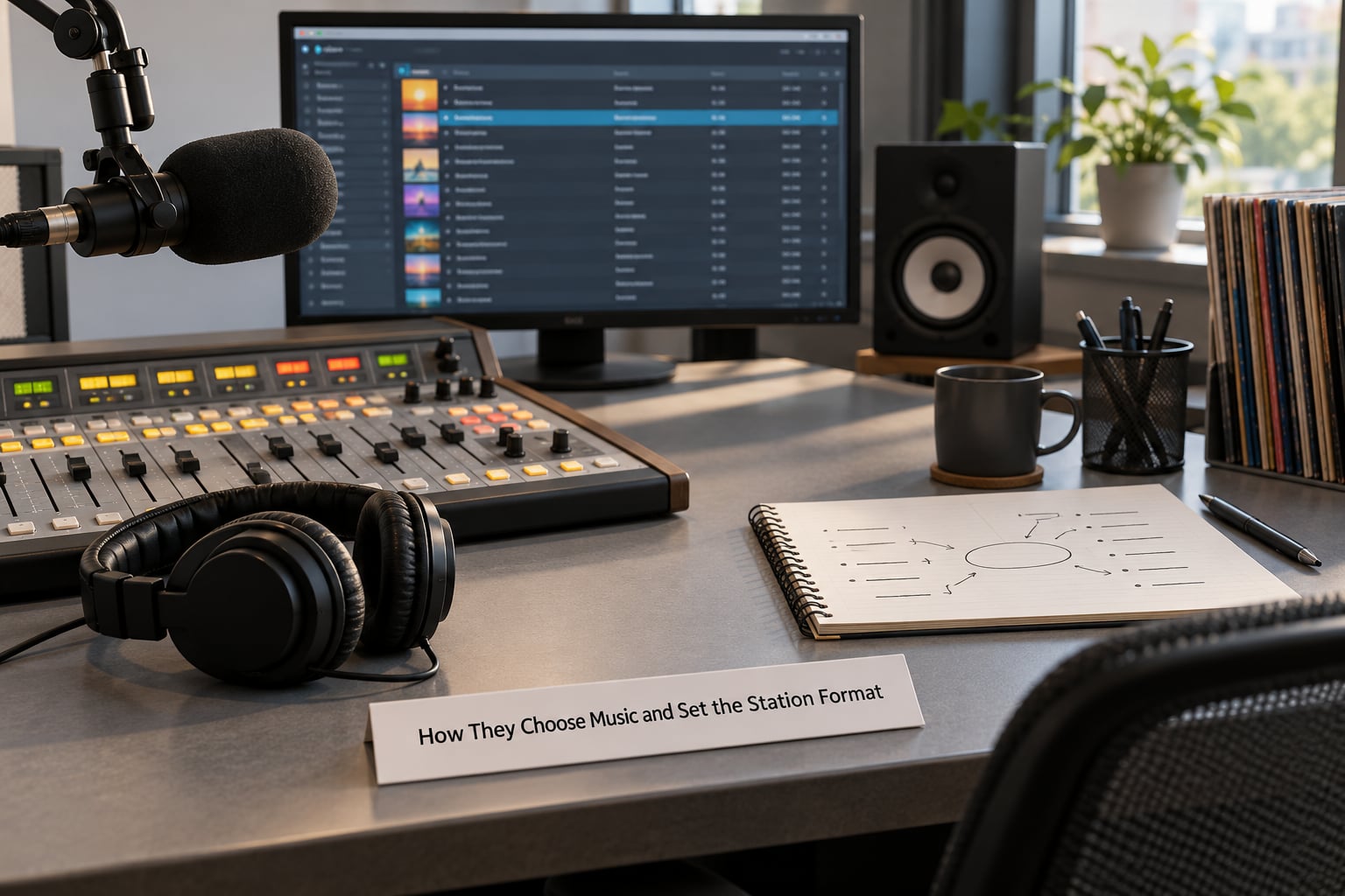 How They Choose Music and Set the Station Format
