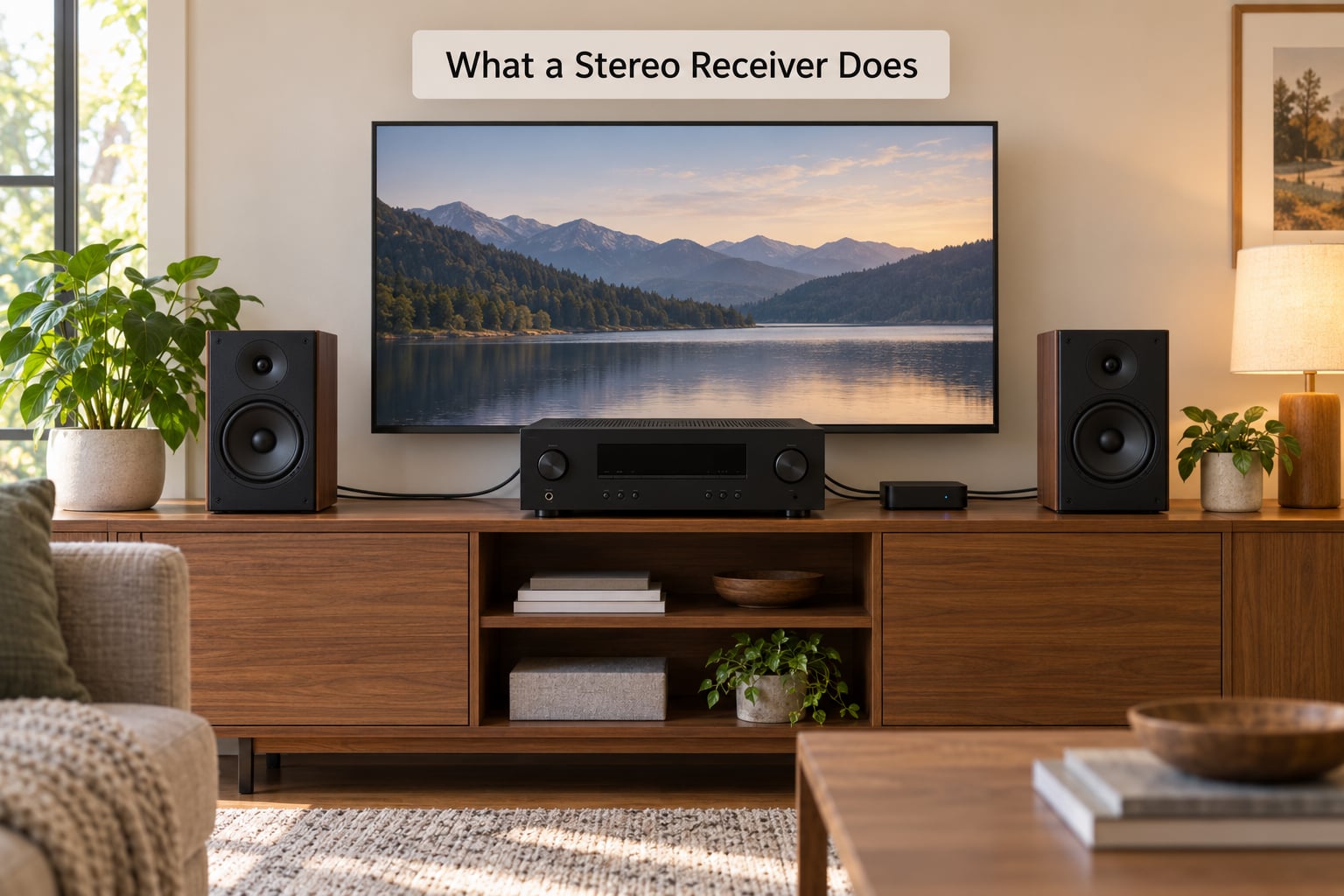 What a Stereo Receiver Does