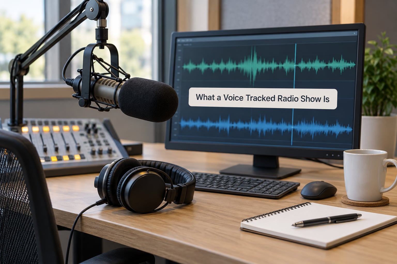 What a Voice Tracked Radio Show Is