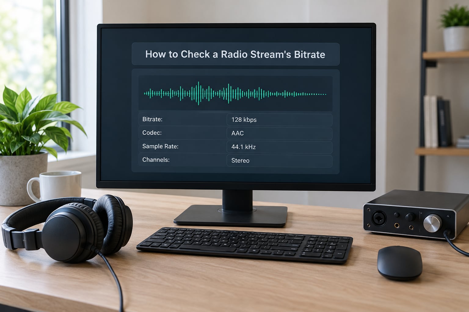 How to Check a Radio Stream's Bitrate