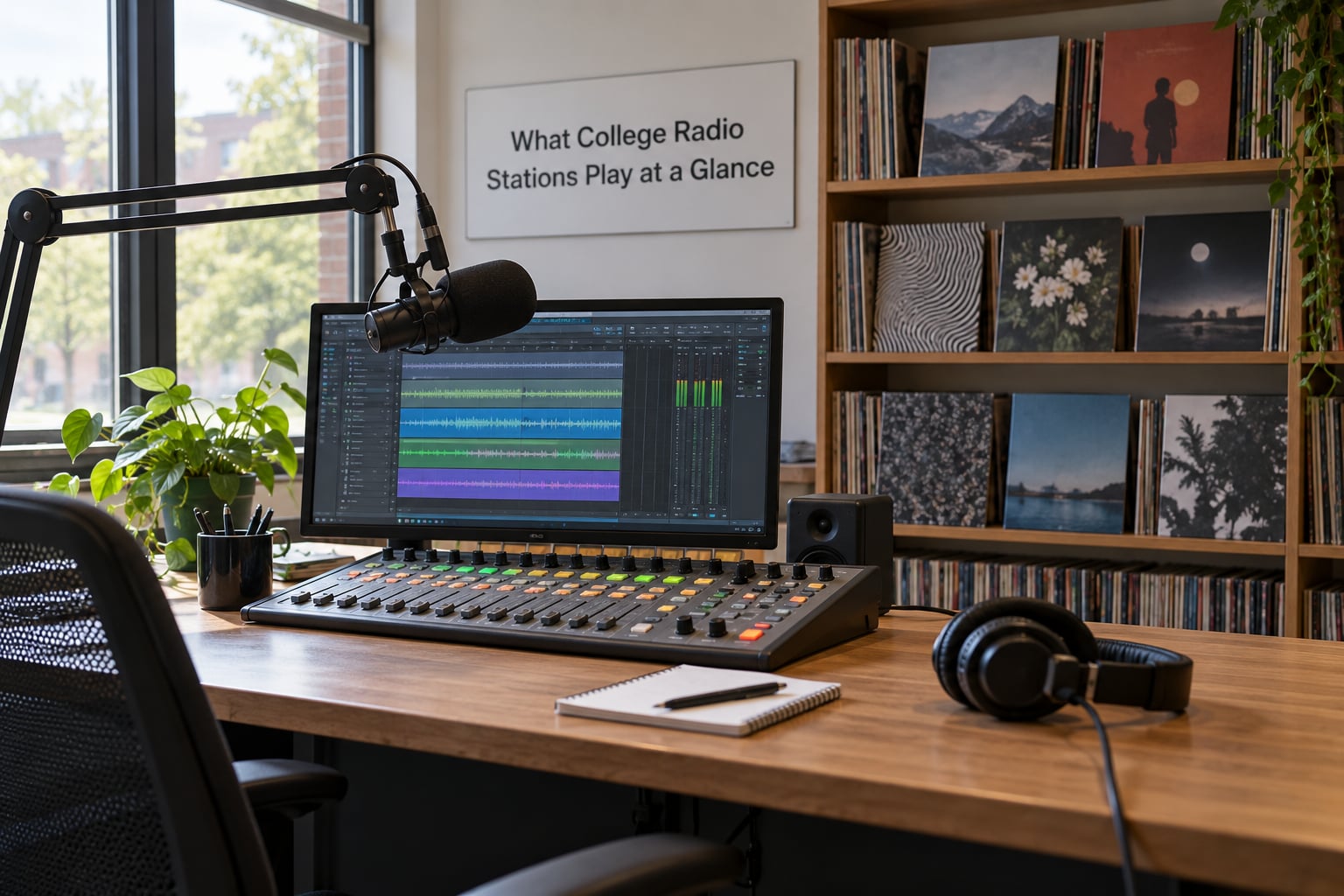 What College Radio Stations Play at a Glance