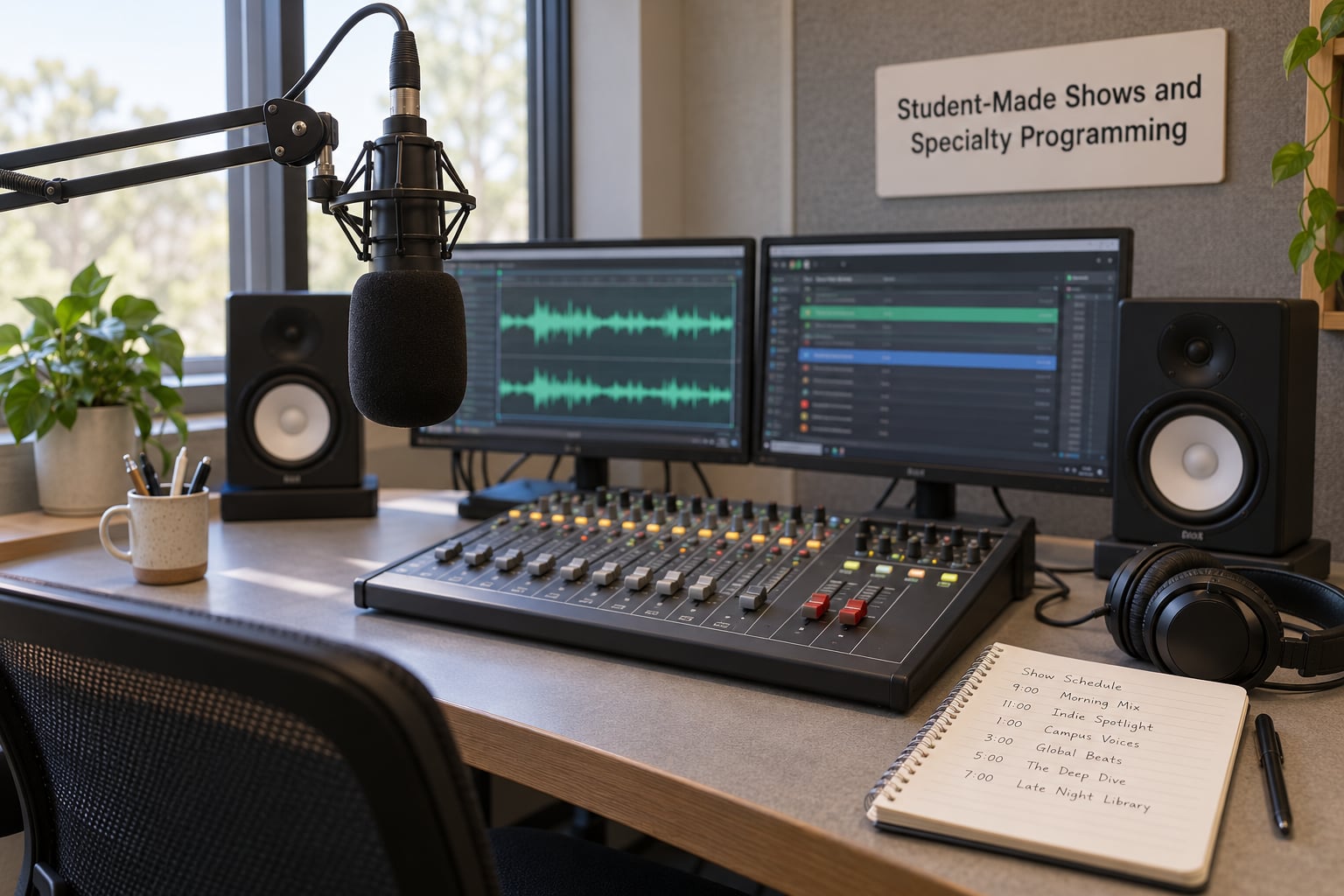 Student-Made Shows and Specialty Programming