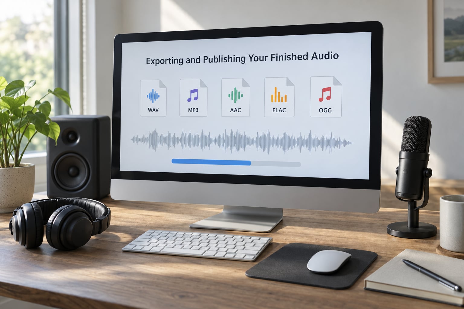 Exporting and Publishing Your Finished Audio