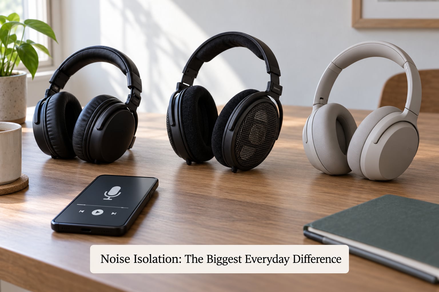 Noise Isolation: The Biggest Everyday Difference
