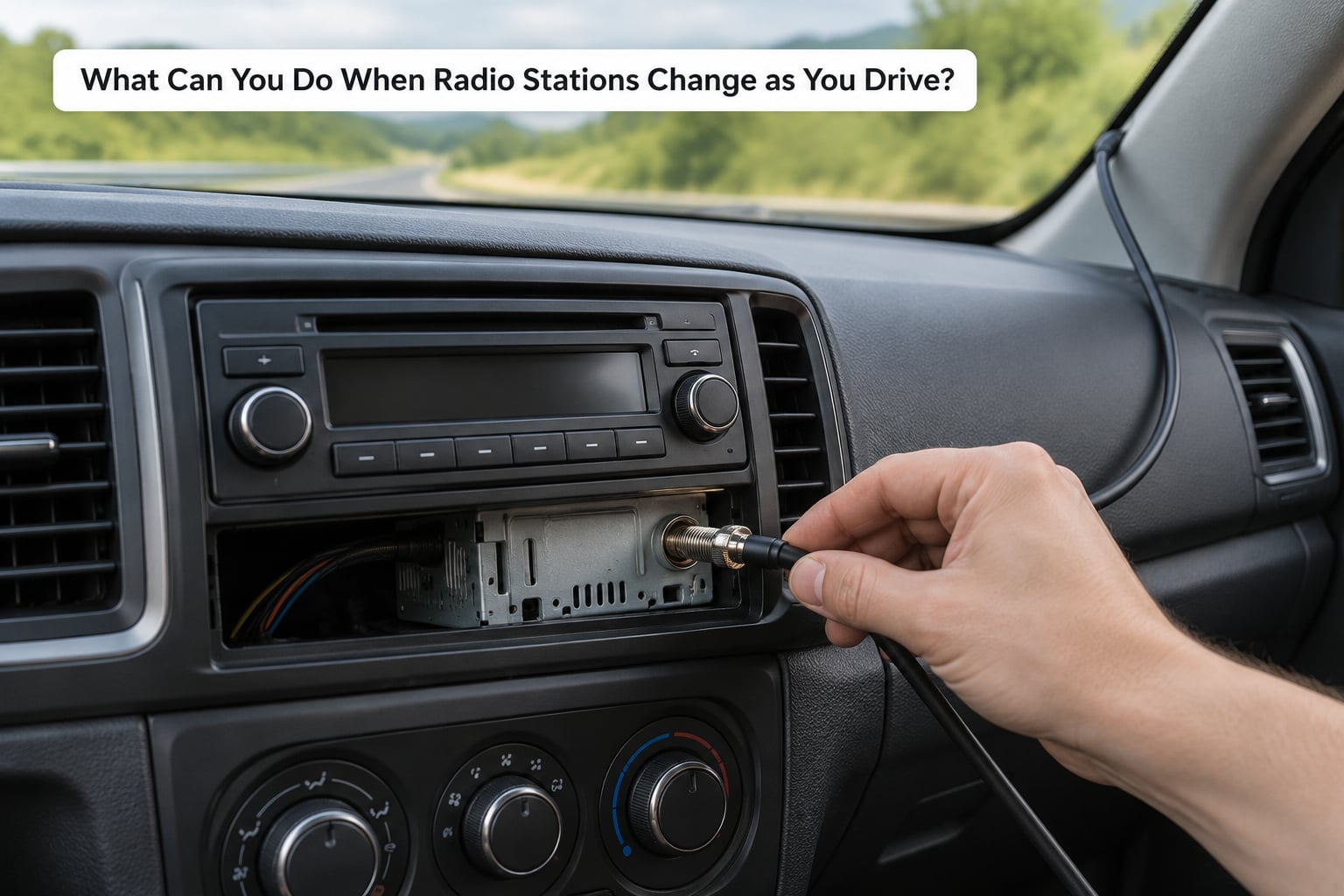 What Can You Do When Radio Stations Change as You Drive?