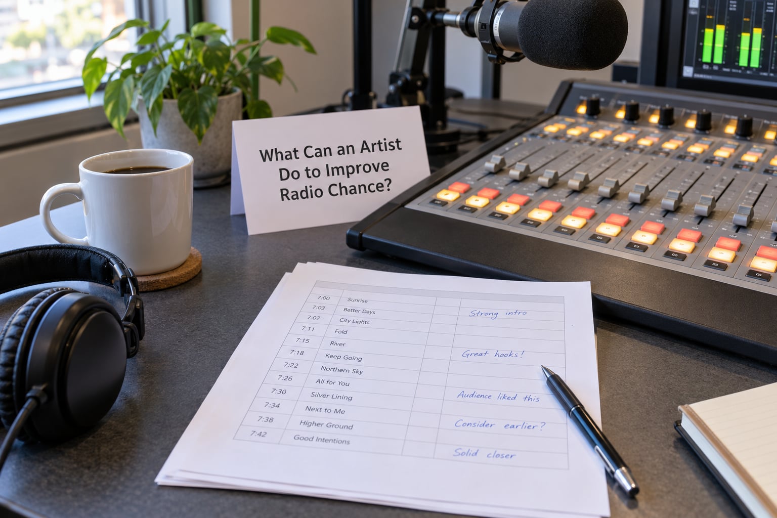 What Can an Artist Do to Improve Radio Chance?